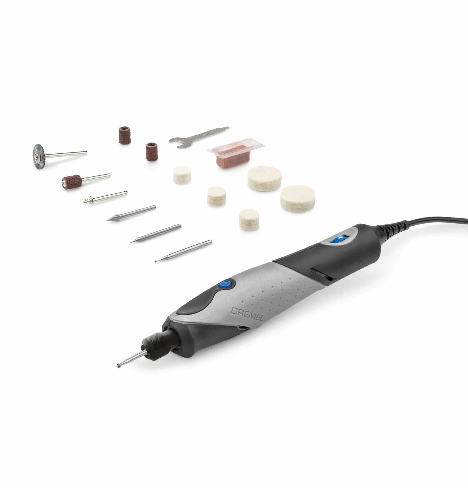 Dremel 2050-15 Stylo+ Versatile Craft Rotary Tool with wood carving and polishing accessories set