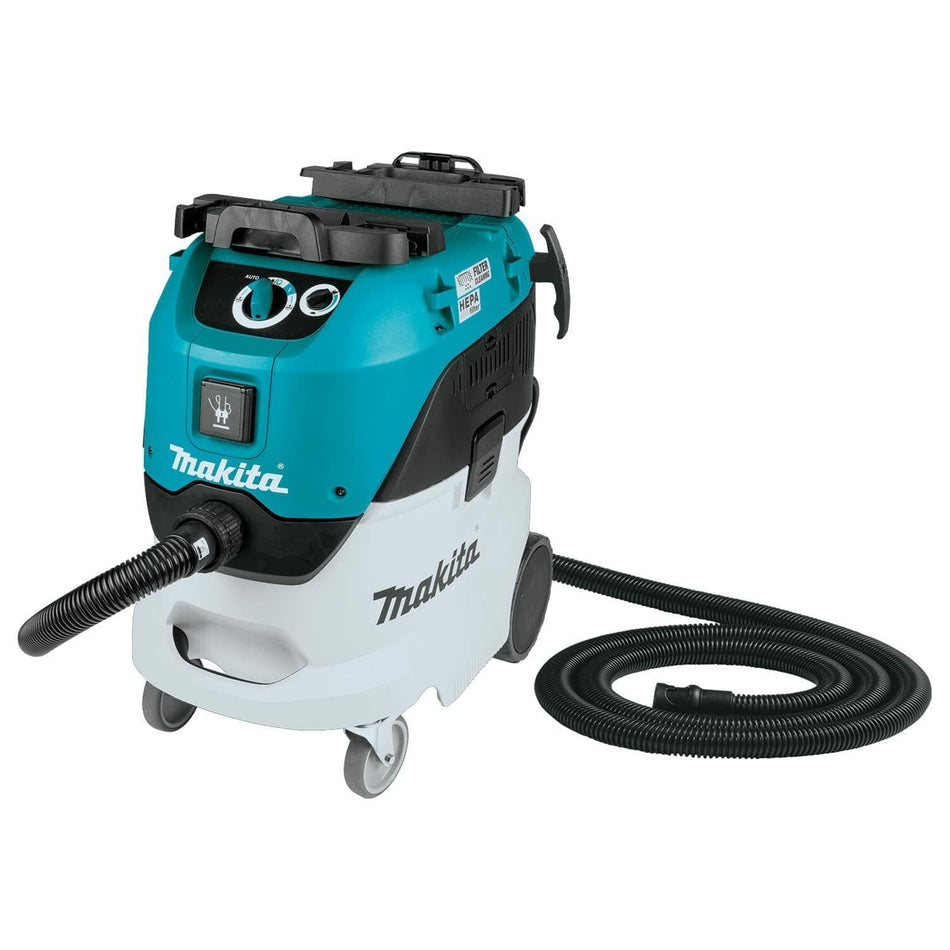 Makita 11-Gallon HEPA Wet/Dry Dust Extractor VC4210L with AWS Bluetooth, Quiet Operation, OSHA Filtration System