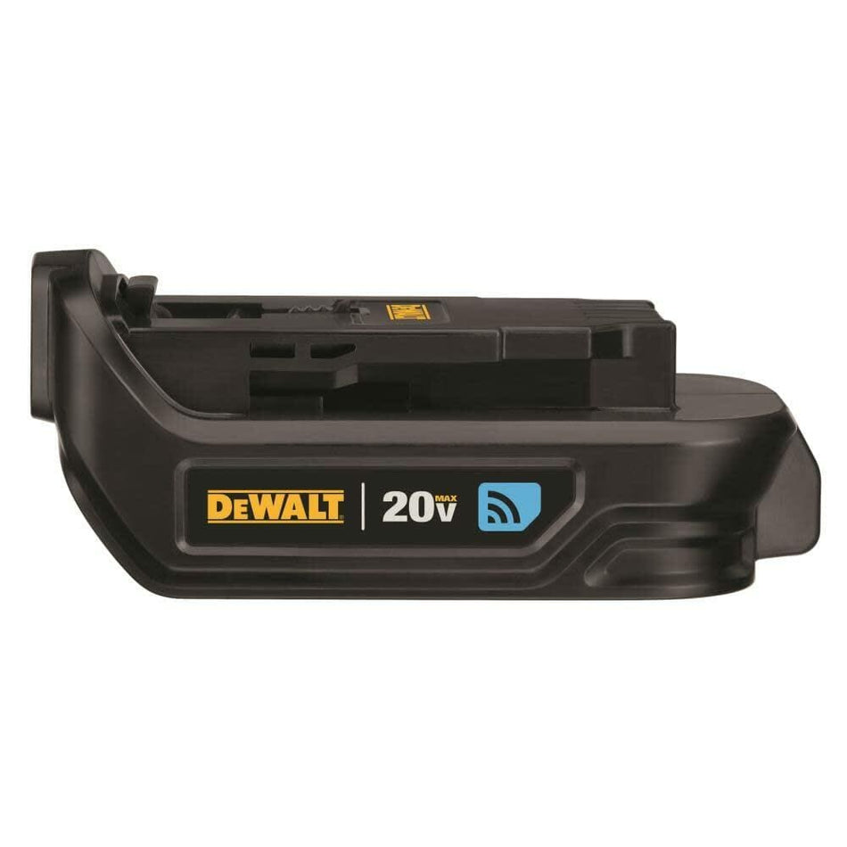 DEWALT Tool Connect 20V MAX Bluetooth Connector DCE040 for wireless tool tracking and theft deterrence device