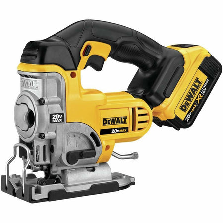 DEWALT 20V MAX Cordless Jig Saw Kit DCS331M1 with 4.0Ah Battery, Variable Speed, Keyless Blade, Orbital Action