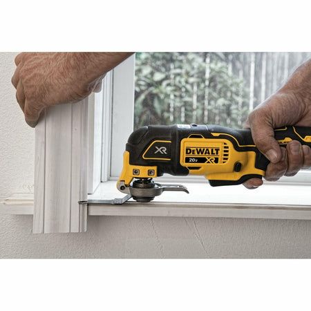 DEWALT 20V MAX XR Brushless Oscillating Multi-Tool DCS356B cordless 3-speed with quick-change for precise cutting and sanding