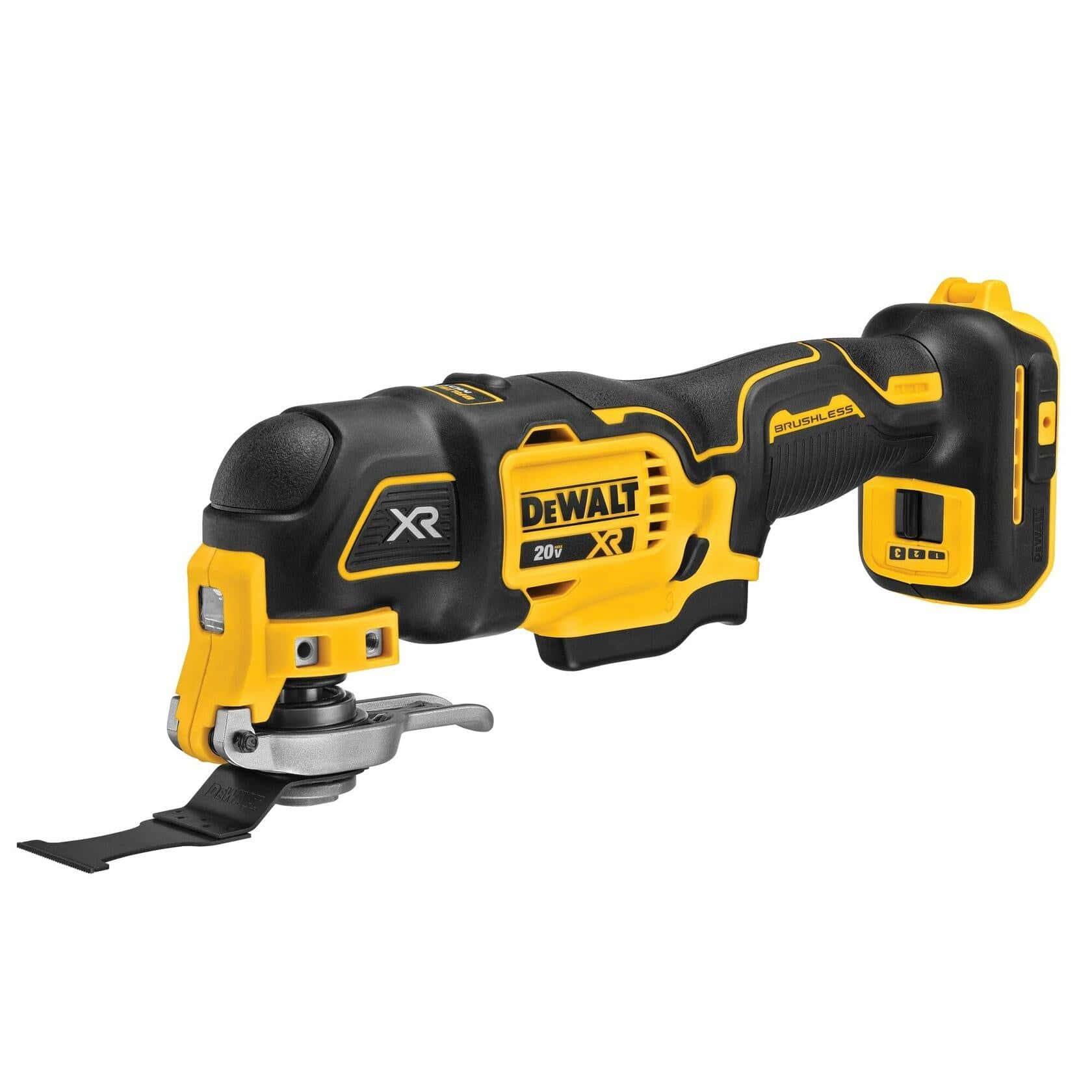 DEWALT 20V MAX XR Brushless Oscillating Multi-Tool DCS356B 3-Speed Quick-Change Cordless Bare Tool