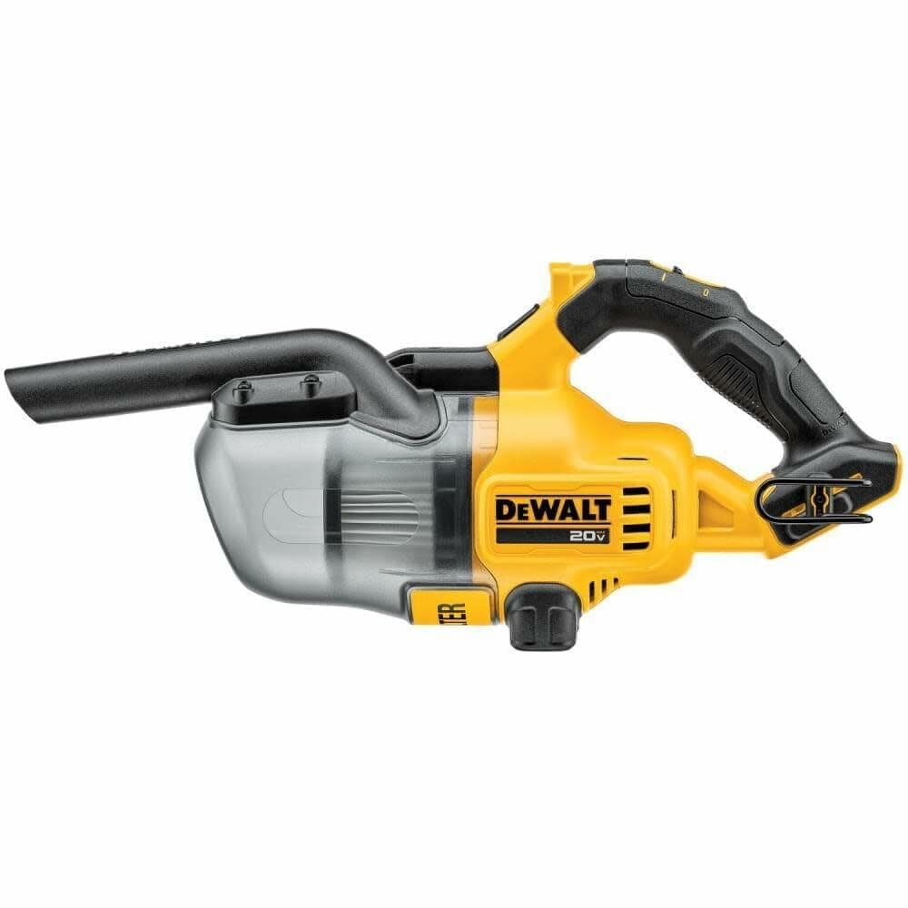 DEWALT 20V MAX Cordless Handheld Dry Vacuum with HEPA Filter and LED Light for Jobsite Cleanup Bare Tool