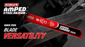 Quick Peek - Versatility | Diablo Steel Demon AMPED promotional how to video