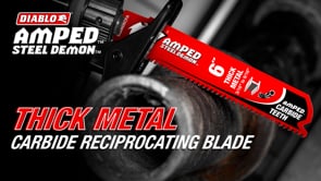 Diablo Steel Demon AMPED Recip Blades promotional video
