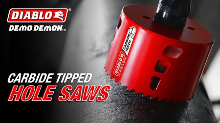 Diablo Carbide Hole Saw Demo promotional video