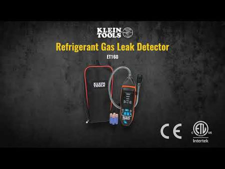 Refrigerant Gas Leak Detector, ET160 promotional how to video