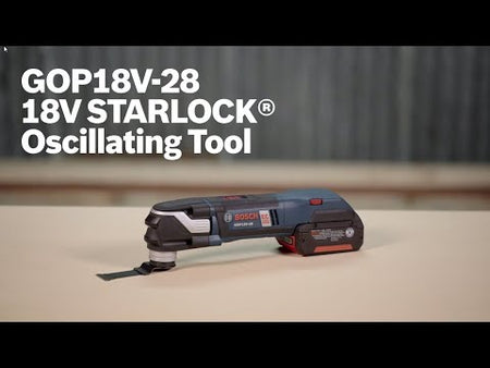 Bosch GOP18V-28 Product Video promotion