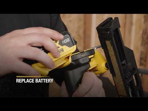 How to Clear A Fault on Your DEWALT® Cordless Framing Nailer (DCN920/DCN930) promotional how to video