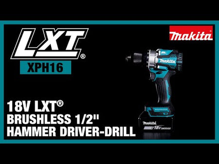 18V LXT® 1/2" Hammer Driver-Drill, Tool-Only (XPH16) promotional video