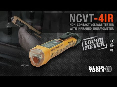 Non-Contact Voltage Tester w/Infrared Thermometer promotional how to video