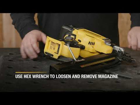 How to Clear A Nail Jam on Your DEWALT® Cordless Framing Nailer (DCN920/DCN930) promotional video