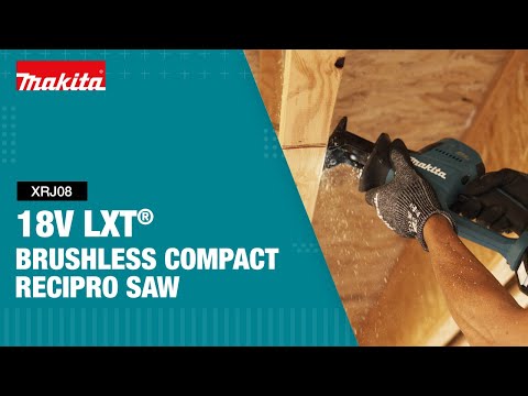 18V LXT® Brushless Cordless Compact One-Handed Recipro Saw (XRJ08) promotional video
