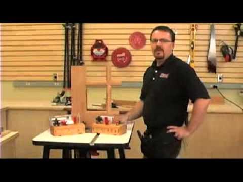 Freud's French Door Router Bit System promotional how to video