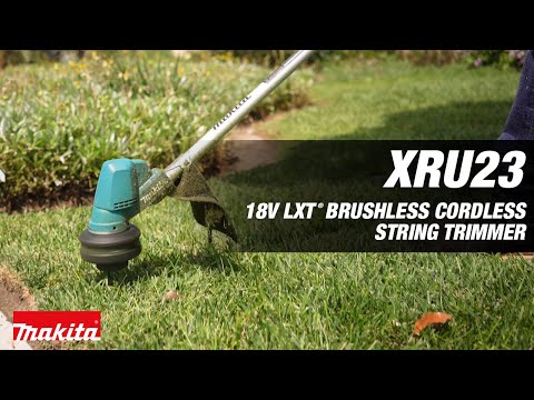 MAKITA 18V LXT Brushless Cordless String Trimmer XRU23 promotional video