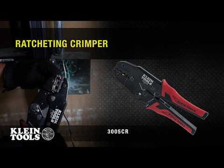 Ratcheting Crimper (Cat. No promotional video