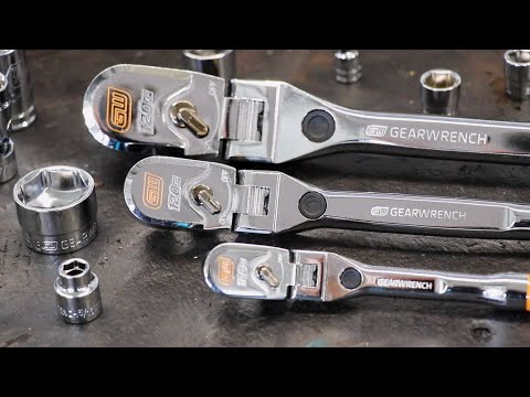 GEARWRENCH 120XP Locking Flex-Head Ratchets promotional video