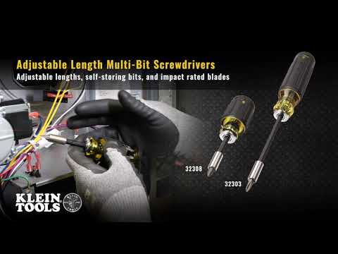 Multi-Bit Adjustable Length Screwdrivers: 14-in-1 and 8-in-1 Stubby (32303/32305) promotional video
