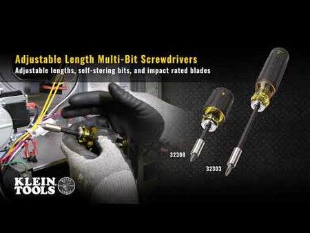 Multi-Bit Adjustable Length Screwdrivers: 14-in-1 and 8-in-1 Stubby (32303/32305) promotional video
