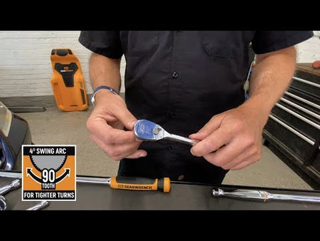 GEARWRENCH® 90T Ratchets Product Detail promotional video