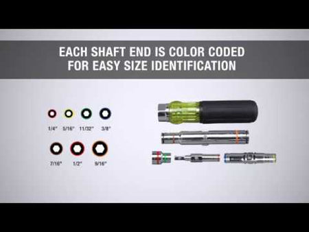7 IN 1 NUT DRIVER (32807MAG) promotional how to video