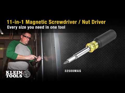 11-n-1 Magnetic Screwdriver / Nut Driver (32500MAG) promotional video