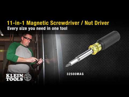 11-n-1 Magnetic Screwdriver / Nut Driver (32500MAG) promotional video