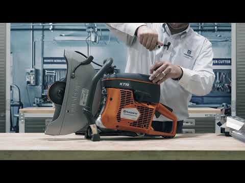 Husqvarna K 770 Power Cutter Unboxing promotional video
