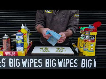 Tough and stubborn grime? Big Wipes has got you covered promotional video