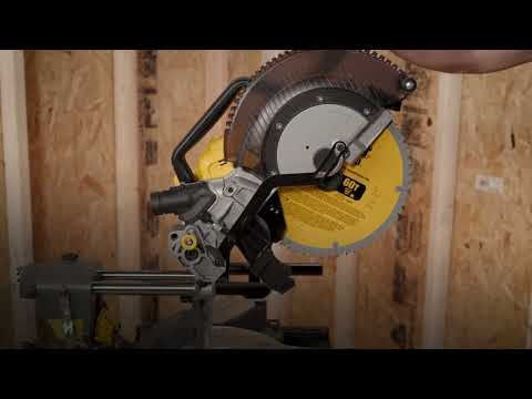 DEWALT® Miter Saws| How to Change the Blade promotional video