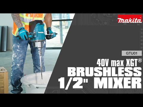 40V max XGT® Brushless 1/2" Mixer promotional video