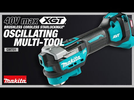 40V max XGT® StarlockMax® Oscillating Multi-Tool (GMT01) promotional video