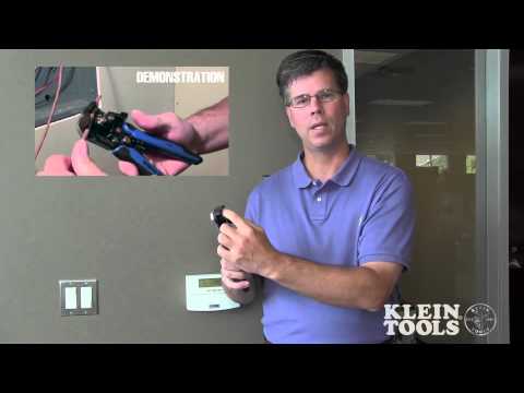11061 Self-Adjusting Wire Stripper from Klein Tools promotional video and how to