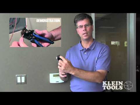 11061 Self-Adjusting Wire Stripper from Klein Tools promotional video and how to