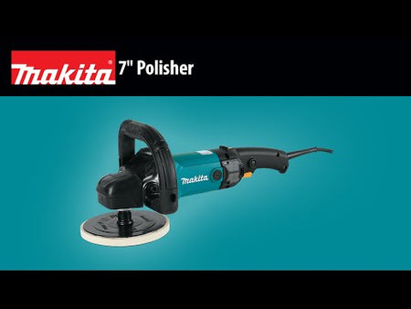 MAKITA 7" Polisher (9237C) promotional how to video