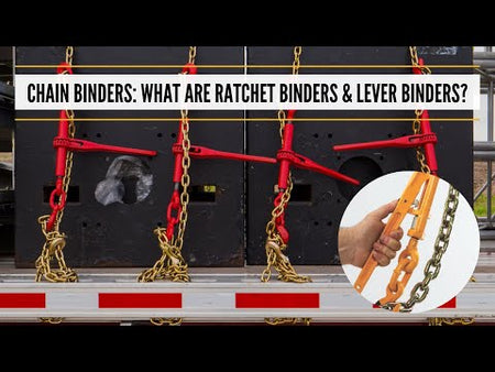 
Chain Binders: Ratchet Binders vs. Lever Binders  promotional video