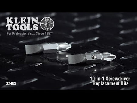 Replacement Bit - #2 Phillips & 1/4'' (6 mm) Slotted promotional video