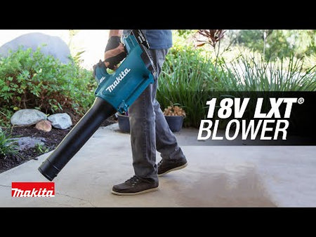 MAKITA 18V LXT® Lithium-Ion Brushless Cordless Blower promotional video