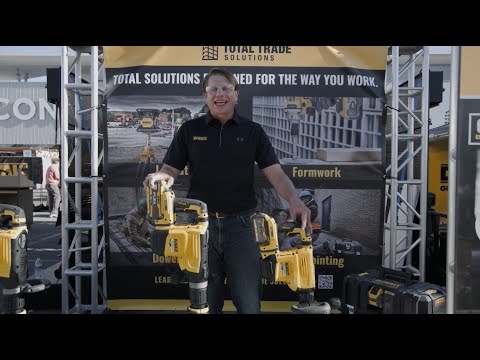 DEWALT® 60V MAX* CORDLESS SDS MAX CHIPPING HAMMERS promotional video