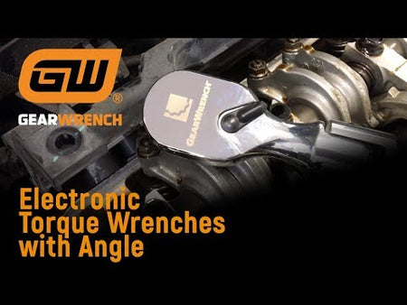 GEARWRENCH Electronic Torque Wrenches with Angle (85078 & 85079) promotional video