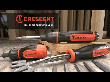 Multi-Bit Screwdrivers | Crescent Tools promotional video