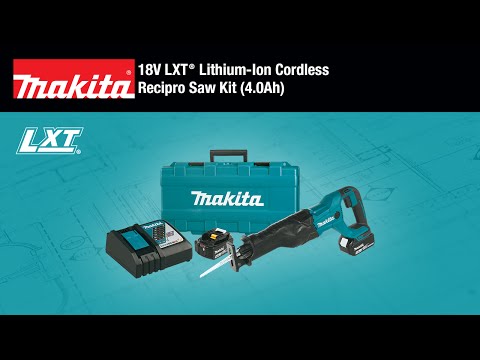 MAKITA 18V LXT® Recipro Saw Kit (XRJ04M) promotional video