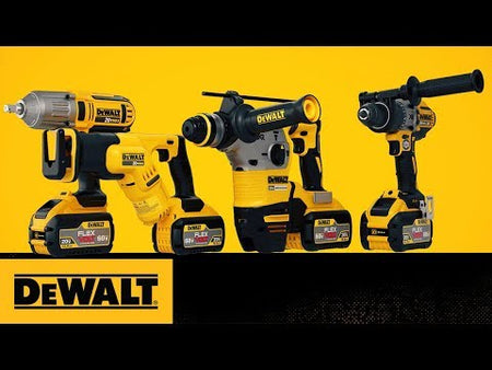DEWALT: FLEXVOLT Batteries with 20V MAX* Tools promotional video
