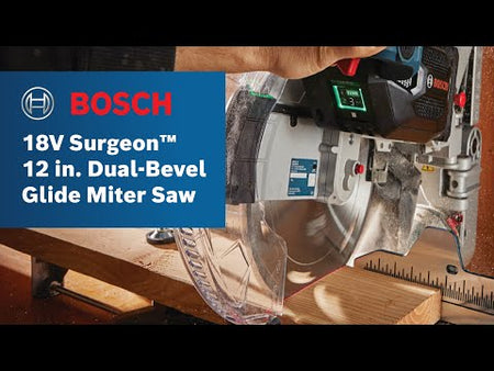 Bosch PROFACTOR™ 18V Surgeon™ 12 In promotional video