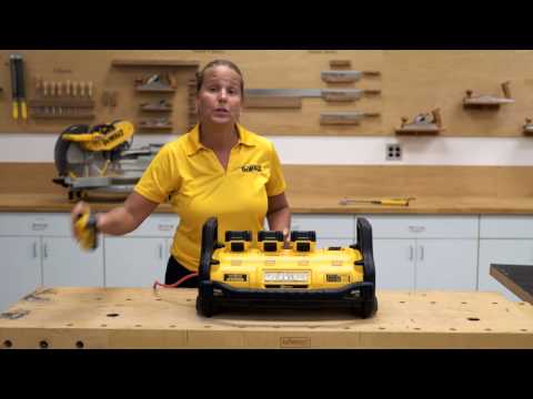 QUICK START: DEWALT Portable Power Station™ and Parallel Battery Charger promotional video