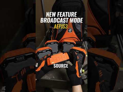 AEPJS3 Bluetooth Speaker Pairing - Broadcast Mode promotional how to video