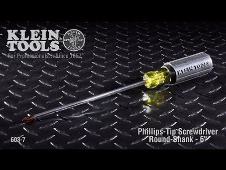 #2 Phillips Screwdriver 7'' Round Shank promotional video