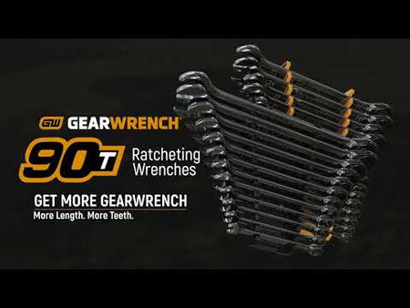GEARWRENCH 90T Ratcheting Wrenches promotional video