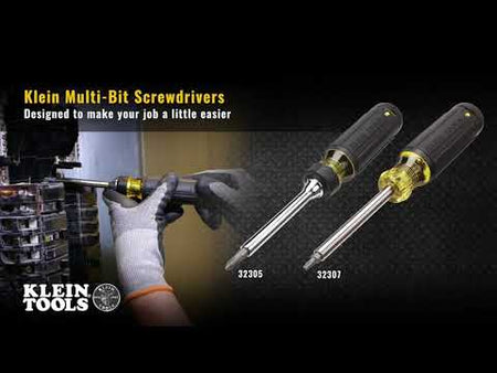 15-in-1 Ratcheting Screwdriver & 27-in-1 Tamperproof Screwdriver (32305/32307) promotional video
