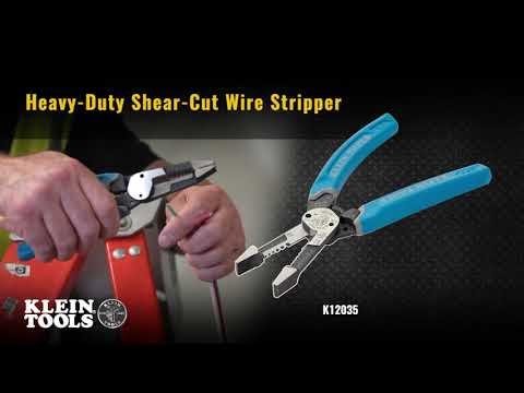 Heavy-Duty Shear-Cut Wire Stripper (K12035) promotional how to video